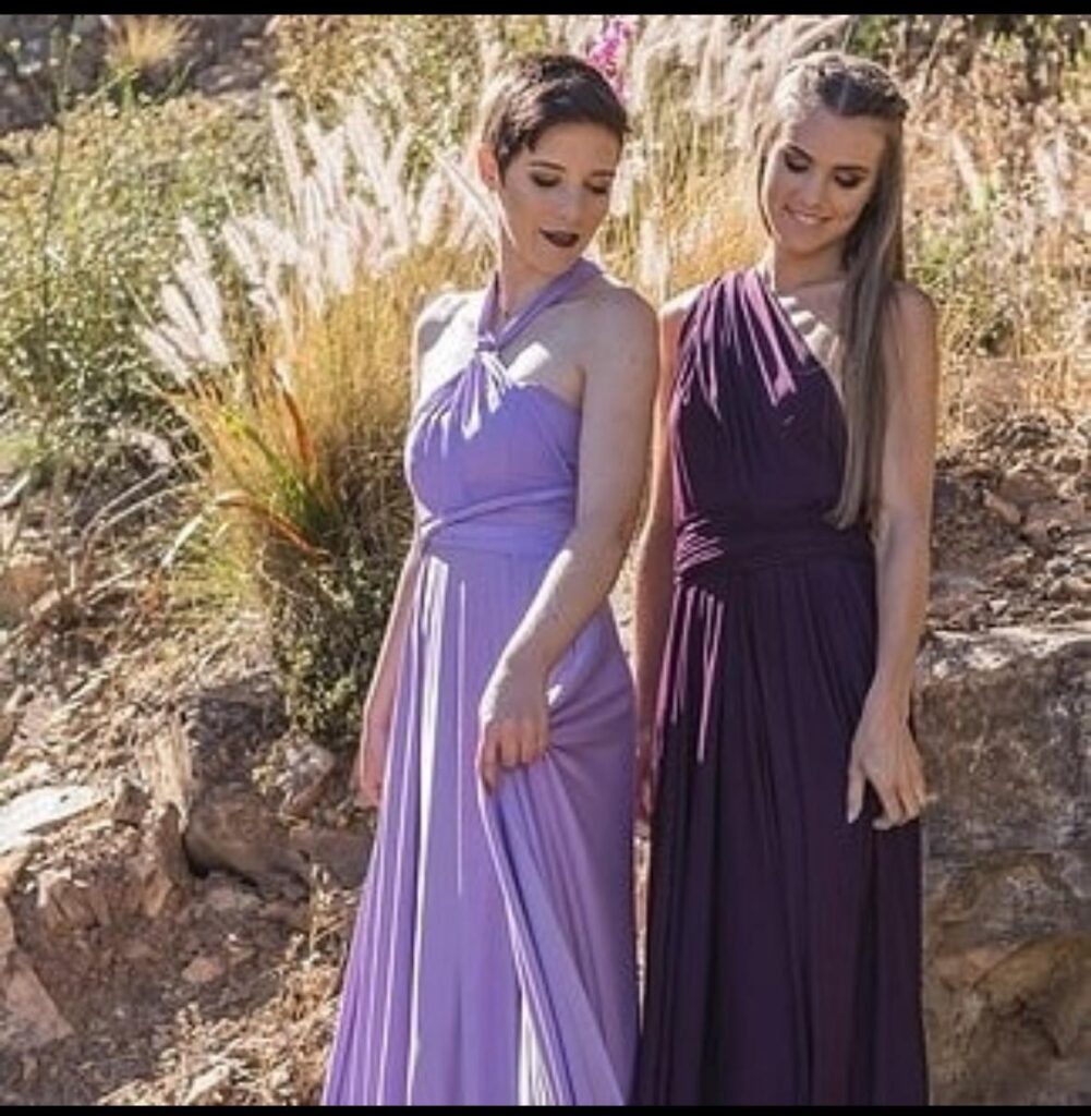 Purple Infinity Dress