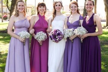 Purple Infinity Dresses